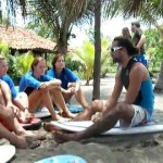 video of Beginner surf lessons at Salinas Grande Nicaragua ONE by NicaEco.com