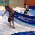 indoor surfing fail