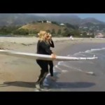 1st Look TV with Maria Sansone on NBC featuring: Surf Lessons with Katie