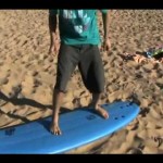 Surfing Tip, How to Stand Up on a Surfboard