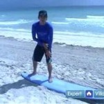 How to Surf : How to Change Position on the Surf Board: Beginning Surfing Lesson