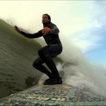 Longboarding Surfing Widemouth Bay Bude Cornwall GoPro HD Hero3 Black Edition