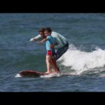 Kids Tandem Surf Lessons at Hans Hedemann Surf School Waikiki