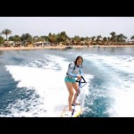 Egypt :  wave surfing in Dahab