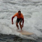 Longboard Surfers “HANG 10” at OMBAC Longboard Classic in PB