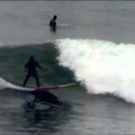 Longboard Surfing:  Dale Dobson at Swamis