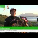 Stunning footage of kite surfing contest in South Africa