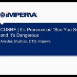 CUSRF | It’s Pronounced “See You Surf” and It’s Dangerous
