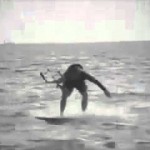 Extreme kite surfing fail
