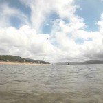 Kitesurfing at Aberdyfi Lagoons