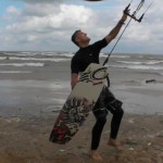 kitesurfing with pete at 63rd st beach chicago,ill