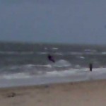 Frank Kite-Surfing @ 1e slag